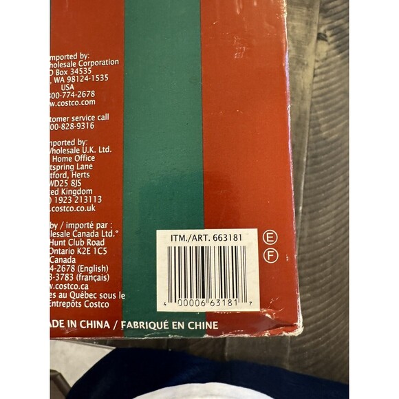 VTG Christmas Countdown Clock by Costco 24 Days Till Christmas Counter WORKS EUC - Picture 5 of 5